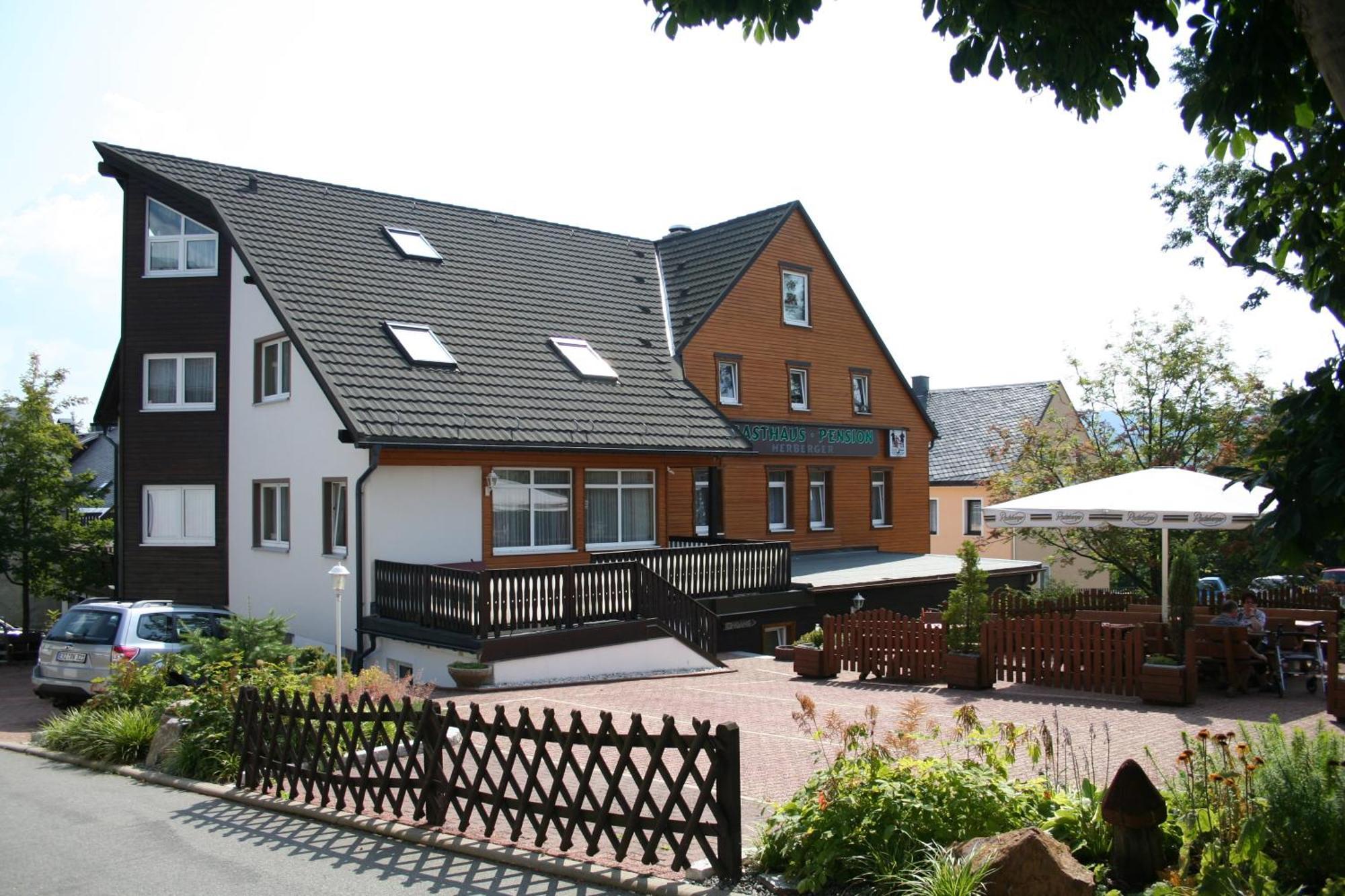 Gasthaus-Pension Herberger Oberwiesenthal Exteriör bild